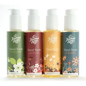 The Handmade Soap Co. Set of 4 Hand Wash 3.38 fl oz each