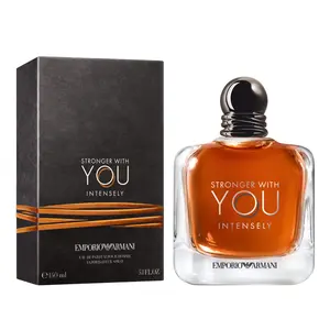 Giorgio Armani Stronger With You Intensely for Men Eau de Parfum Spray, 5.0 Ounce