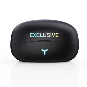 Bluetooth Wireless Bone Conductor Sports and Low Latency Waterproof Gaming Open Ear  Electronic Earbuds With Built-in Microphone and Touch Screen