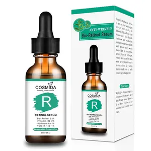 Cosmida Retinol Serum for Face with Vitamin B3 & Hyaluronic Acid,Boost Collagen Facial Serum Anti Wrinkles & Fine Lines and Younger-looking Skin,Korean Skin care nighttime Serum for women & men