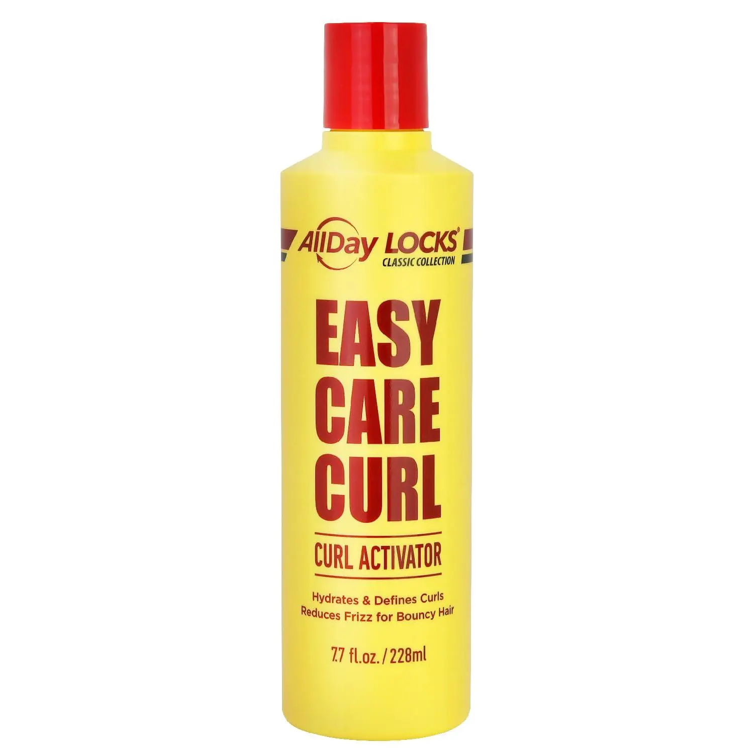 AllDay Locks Curl Activator Gel, 7.7 oz Haircare Product for Daily Use, Moisturizing Styling Solution (Moisturizes Hair), Moisturize