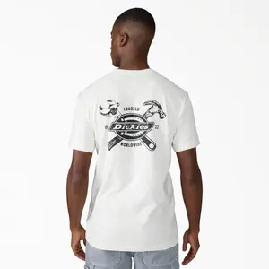 Dickies Tools Short Sleeve Graphic T, 100% Cotton Regular Fit Graphic Print, Workwear Style