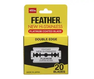 Feather Hi-Stainless Double Edge Blades (20pk)