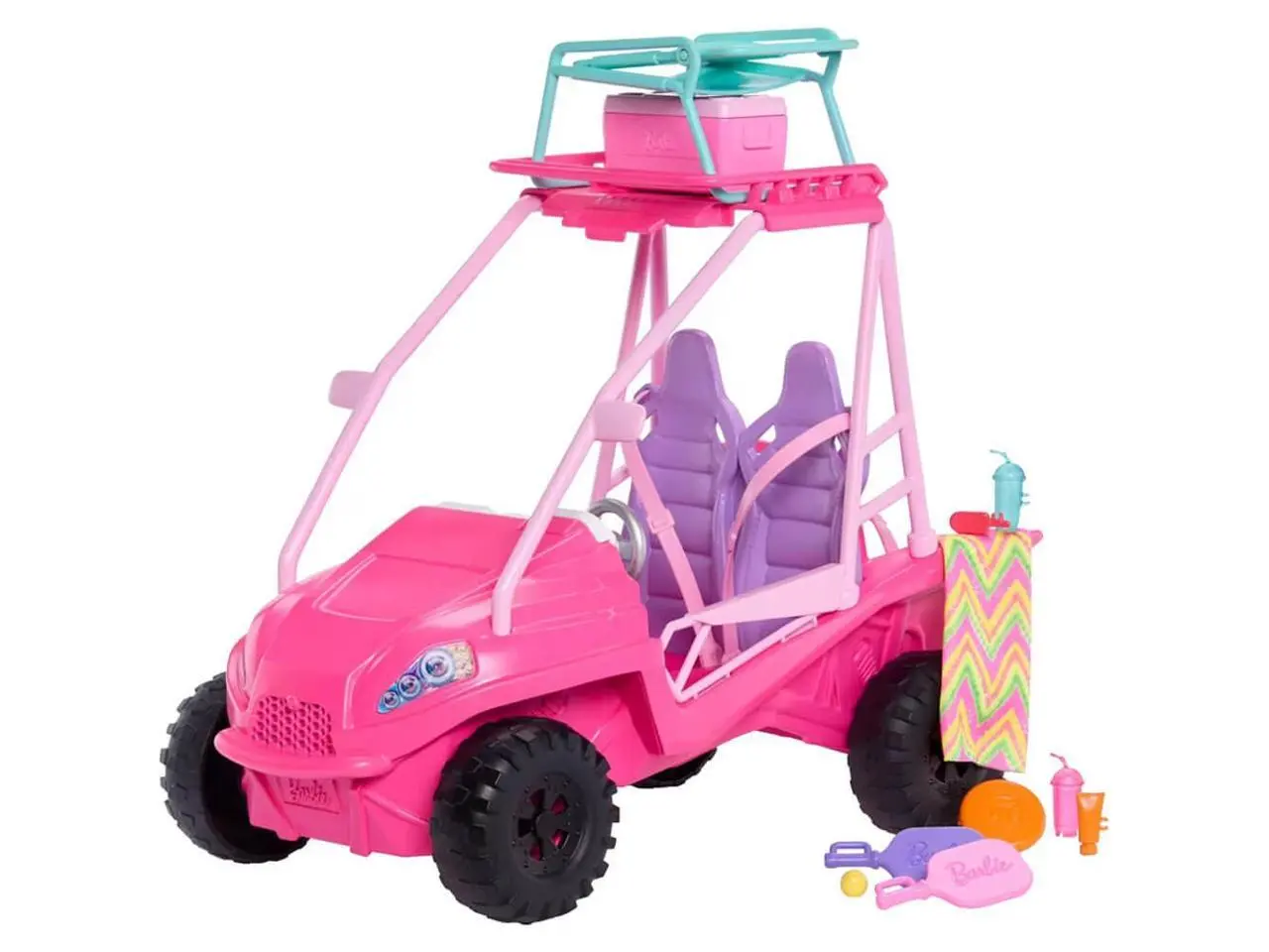 Mattel Barbie Mysteries: Beach Detectives Ultimate Beach Buggy Vehicle and Accessories