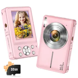 Digital Camera for Kids, 1080P Camera with 32GB Card, 16x Zoom, Anti-Shake, Date Stamp, Small Photography Cam for Boys & Girls,Boys & Men gifts
