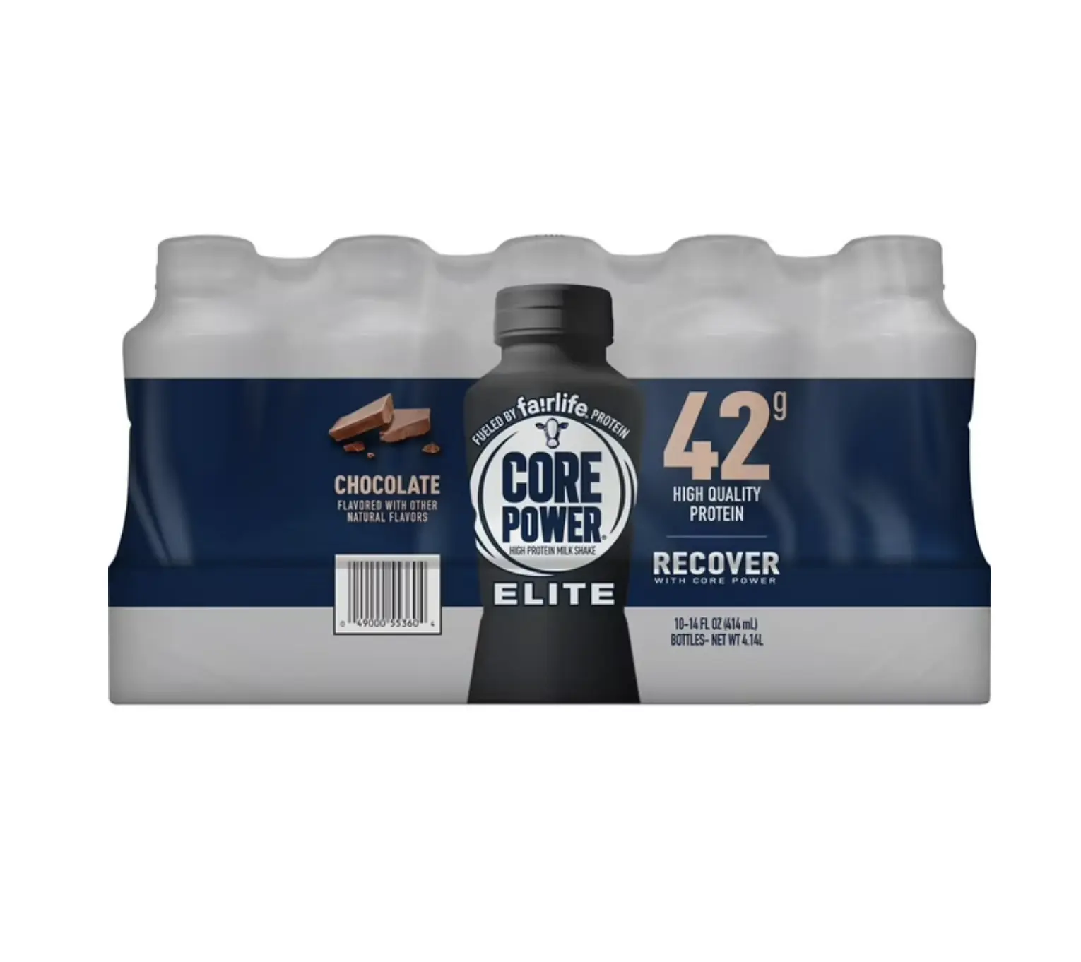 Fairlife Core Power Elite 42g Protein Shake, Chocolate, 14 fl. oz., 10 pk.