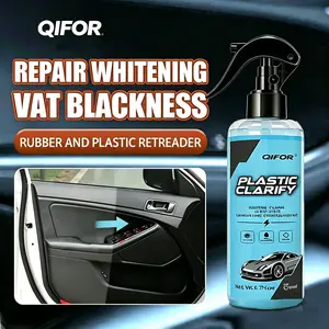 QIFOR Car Plastic Polish Refurbishment Agent Used To Polish Plastic Parts Such As Engine Compartments, Interiors, And Rearview Mirrors