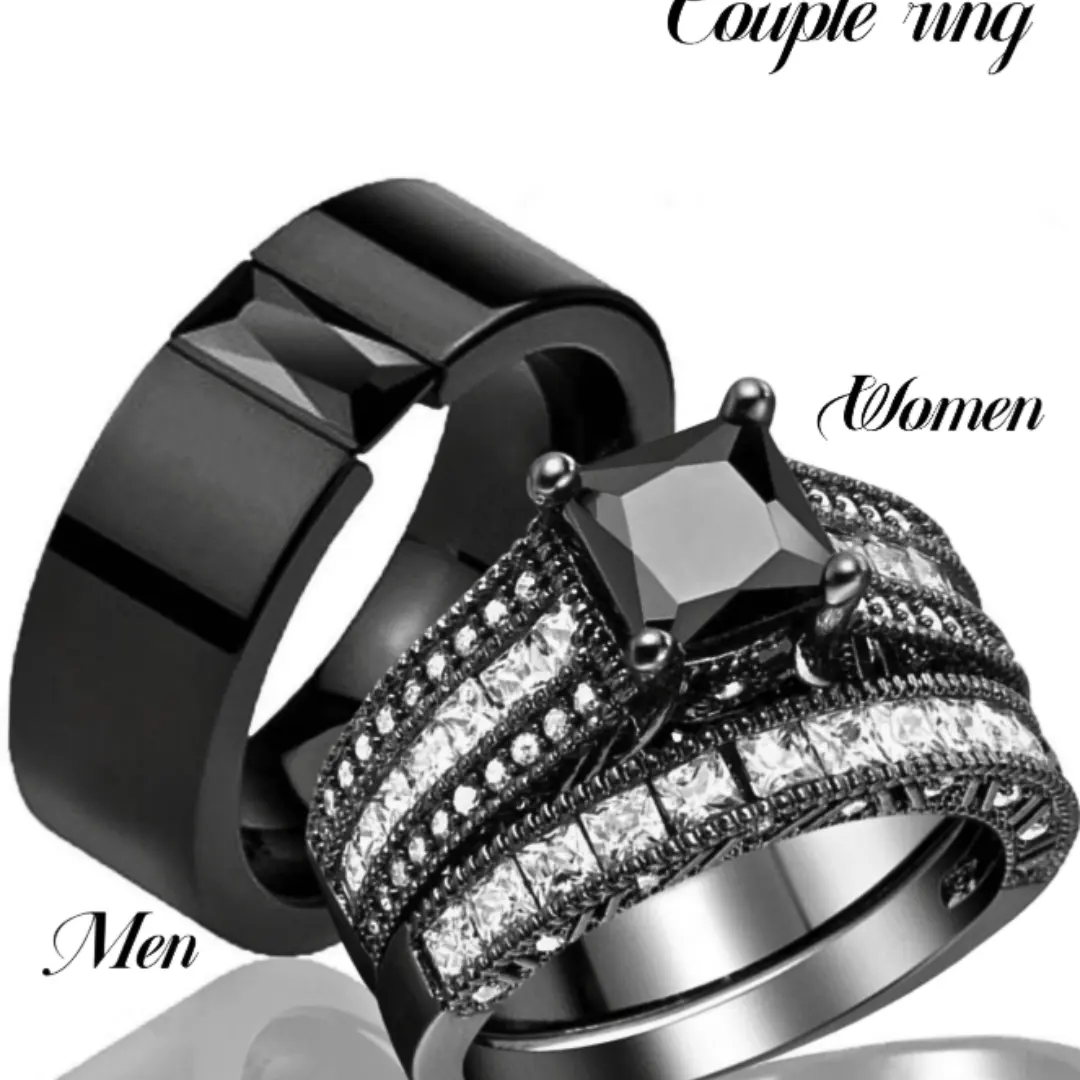 Fashion couple rings for men and women, stainless steel, wedding rings, anniversary rings, fashion Valentine's gifts, festivals, dating