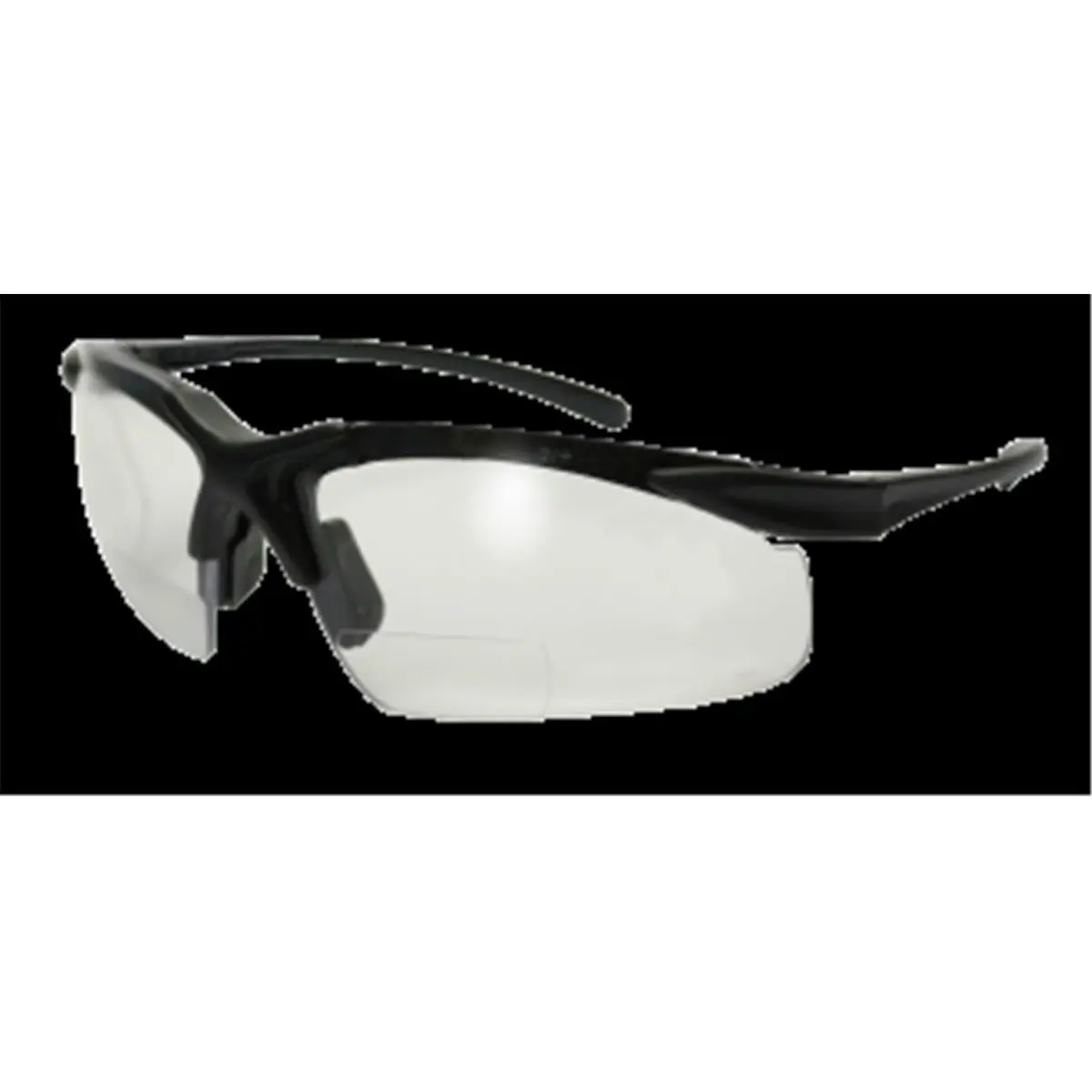 212 MAIN Bifocal 2.0 Safety Glasses Goggles - Ergonomic Matte Black Frame, Shatterproof Polycarbonate Lenses, Lightweight, Scratch-Resistant, ANSI Z87.1-2010 Certified, Durable Rubber Accents, Unisex, UV400, Aerodynamic - for Hunting & Outdoor Recreation
