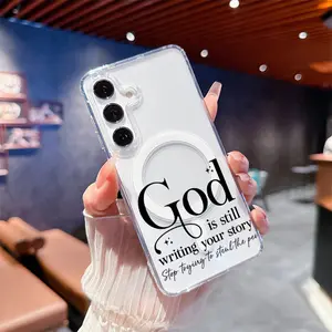 God Is Still Writing Your Story Embrace Your Pen Hot HD Clear Shockproof Transparent.Samsung Galaxy S26 S25 S24 S23 S22 S21 S20 Fe Plus Ultra Edge S10E A57 A56 A55 A54 A37 A36 A35 A34 A26 A25 A24 A23 A17 A16 A15 A14 A07 A06 A05s Note20 Note10 Note9