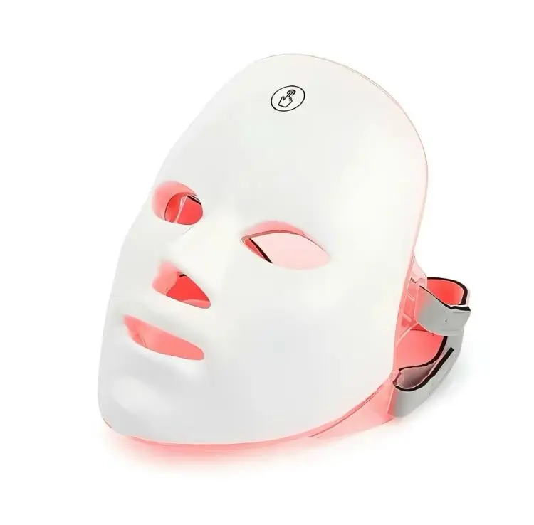 USB Rechargeable 7-Color LED Facial Mask – Photon Facial Care Device for Daily Skincare Use, Facial Beauty Device for Women and Girls