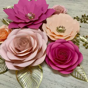 Paper Flowers for wall , nursery decor, party’s