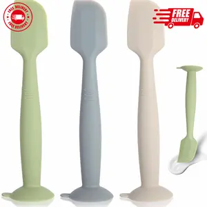 Diaper Cream Spatula 3 Pack Diaper Spatulas Soft Silicone