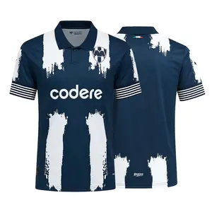 25 26 Rayados Monterrey Home Short Sleeve Soccer Jersey Fans Version Football Jersey