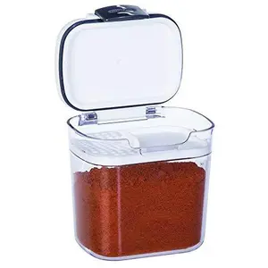 ProKeeper Mini 1.5-Cup Spice & Herb Storage Container – Airtight, Clear Plastic for Baking Soda, Powder, and Snacks