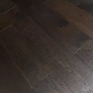 Caramel Oak Wire Brushed 3/8 in. T x 6.5 in. W Engineered Hardwood Flooring (31.97 sq. ft./case)