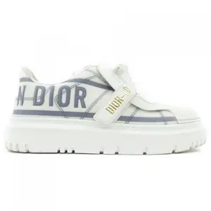 Pre-owned Dior Rubber Small Leather Goods Christian ID Sneakers