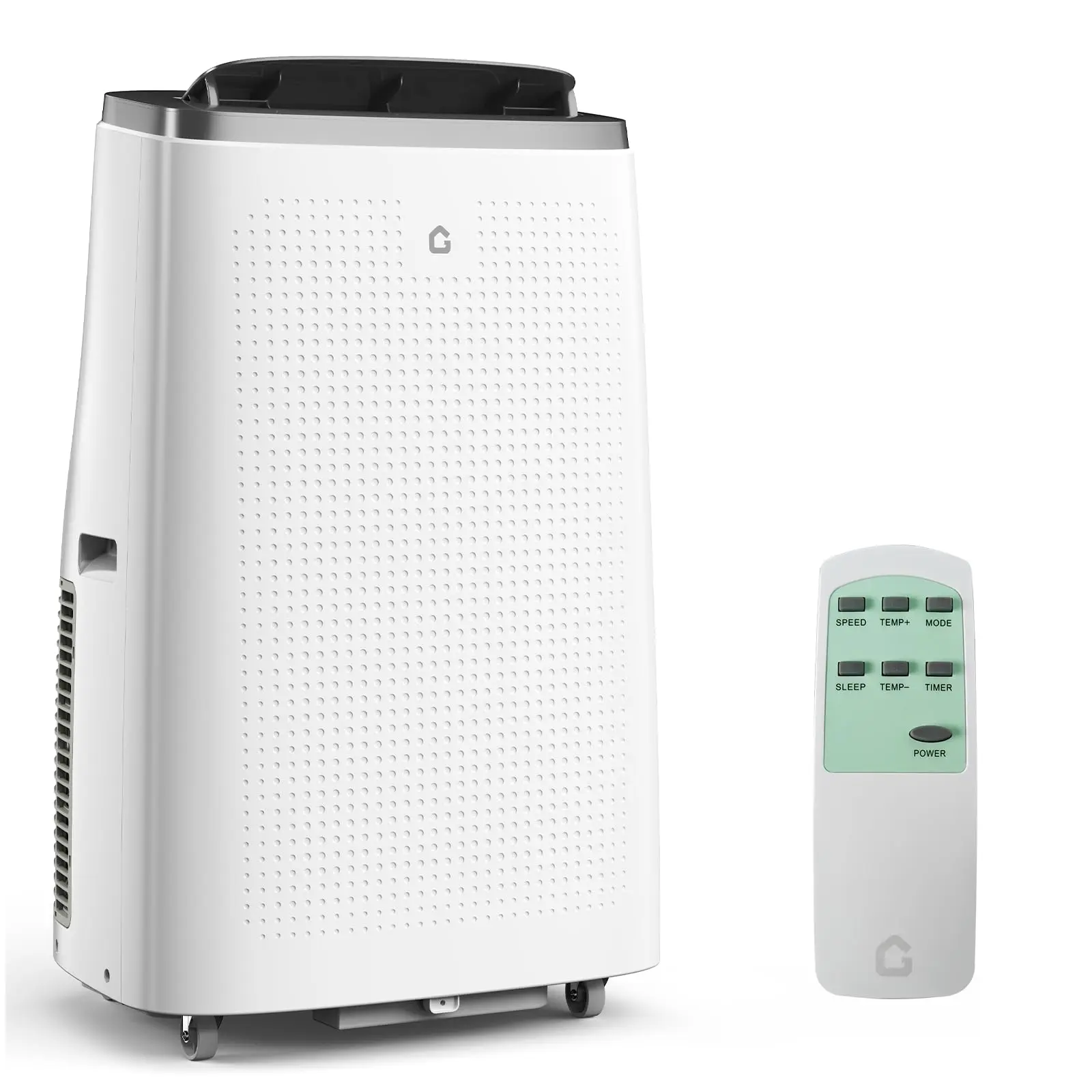 GARVEE 14000 BTU Energy-Efficient Portable Air Conditioner | 3-in-1 Cooling AC with Sleep Mode & Eco-Saving Design | Ventless Floor Unit w/ 3 Speeds Fan, Dehumidifier & Quiet Operation