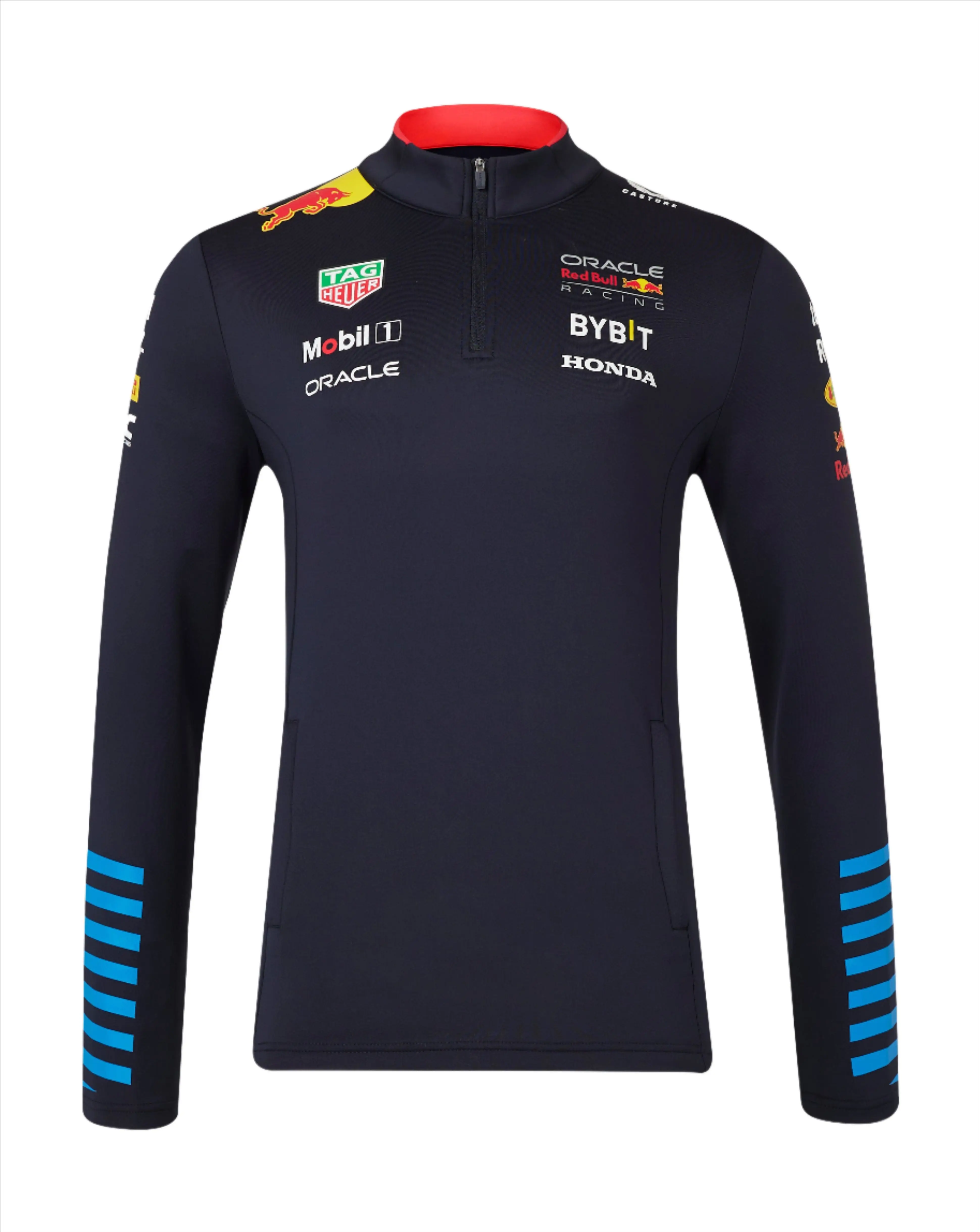 Red Bull Racing F1 2024 Team 1/4 Zip Mid Layer - Navy