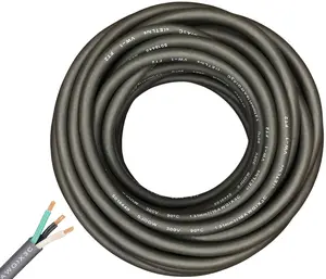 16/3 SJOOW Cable Cord Wire - 16 Gauge 16 AWG 3 Conductor 300V Portable Power Extension Cord Cable with Ultra Flexible Insulation Jacket Heavy Wire