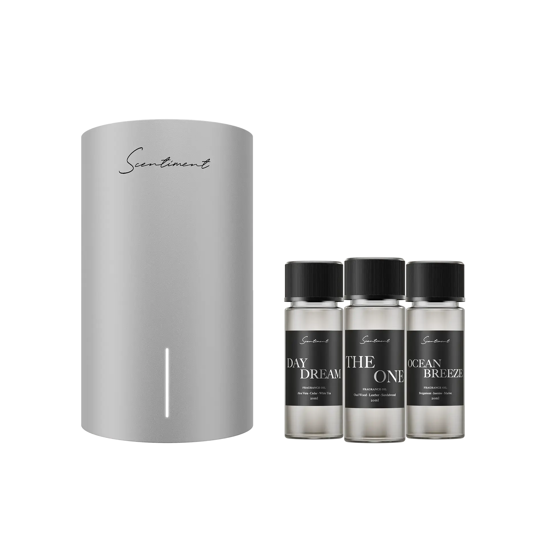 Scentiment Mini 2 LE Discovery Kit - Includes Top 3 Luxury Hotel-Inspired Fragrance Oils (20ml) Scentiment Mini 2 LE Discovery Kit - Includes Top 3 Luxury Hotel-Inspired Fragrance Oils (20ml)