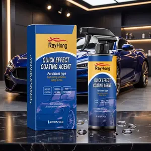 Ceramic Effect Car Coating Spray Restore Paint Gloss Protect Against Dirt UV Rays Water Spots Easy Spray Wipe No Residue Long Lasting Protection  11