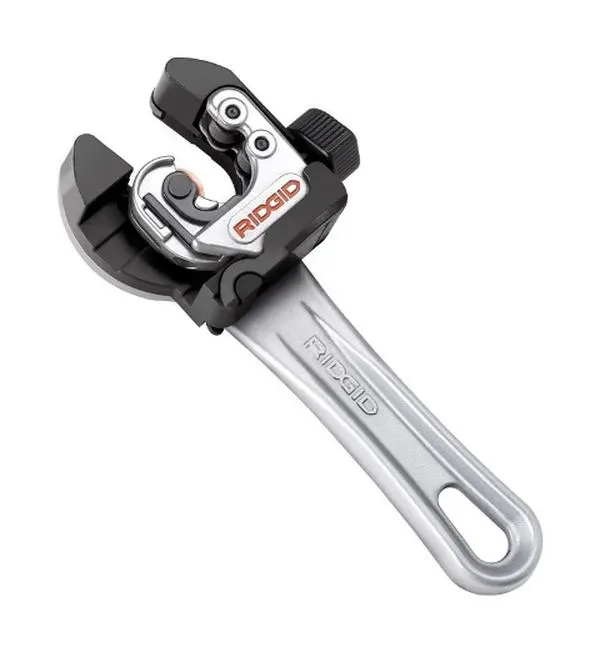 Ridgid 32573 2-In-1 Autofeed Cutter with Ratchet Handle, Handheld Pipe Cutter for Tools & Hardware Cutting Tasks, Cutter Pipe Cutters