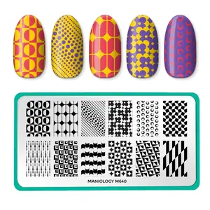 Alt Aesthetic Nail Stamping Plate (M640)