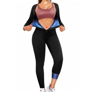 Women's full body sauna suit body shaping jumpsuit, sports corset jumpsuit waist training belly fat exercise sportswear, Tummy Control Jumpsuit