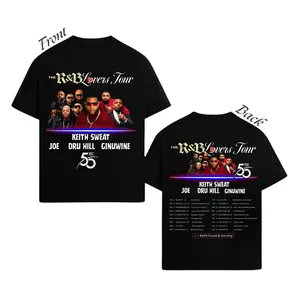 Keith Sweat Joe Dru Hill Ginuwine The R&B Lovers Tour 2026 T-Shirt, Vintage RnB Concert Graphic Tee, Soul Legends Tour Shirt, Hip Hop R&B Fan Apparel Unisex