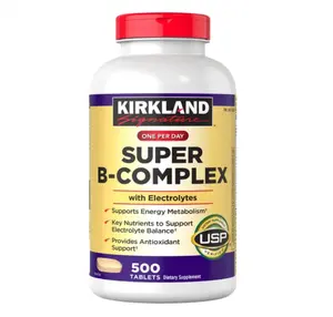 Kirkland Signature Super B-Complex with Electrolytes, 500 Tablets