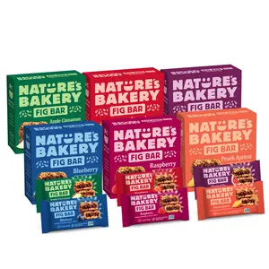 Nature's Bakery Whole Wheat Variety Pack, 2 oz Snack Bars, (36 Ct), Vegan, Non-GMO, Plant-Based