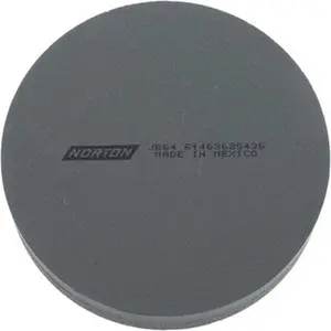 Norton 4" Long x 1" Diam x 1" Thick, Silicon Carbide Sharpening Stone Round, Coarse, Fine Grade 61463685435, Kitchen, Knives