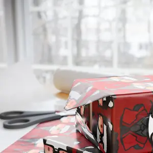 Funny Christmas Wrapping Paper, Cute Wrapping Gift, Christmas Tree Decor