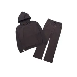 Basic Iron Hoodie Relaxed Track Set