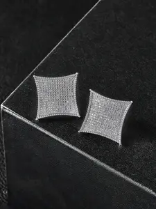 ICED CHICS Unisex Appeal 23mm Oversized Star Shape Earrings, Stud Earring Jewelry, Hip Hop Style, Comfortable Daily Wear & Party Accessories, Fashion Jewelry for Men & Women