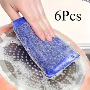 6 Scrub Daddy Pro XL Steel Mesh Scrubbing Pad Heavy‑Duty Durable Rust‑Resistant for Pots & Pans Scrubber Pad