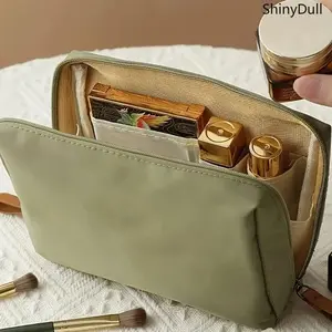 Makeup Tool Storage Bag – Travel-Friendly Zipper Handbag, Compact & Convenient