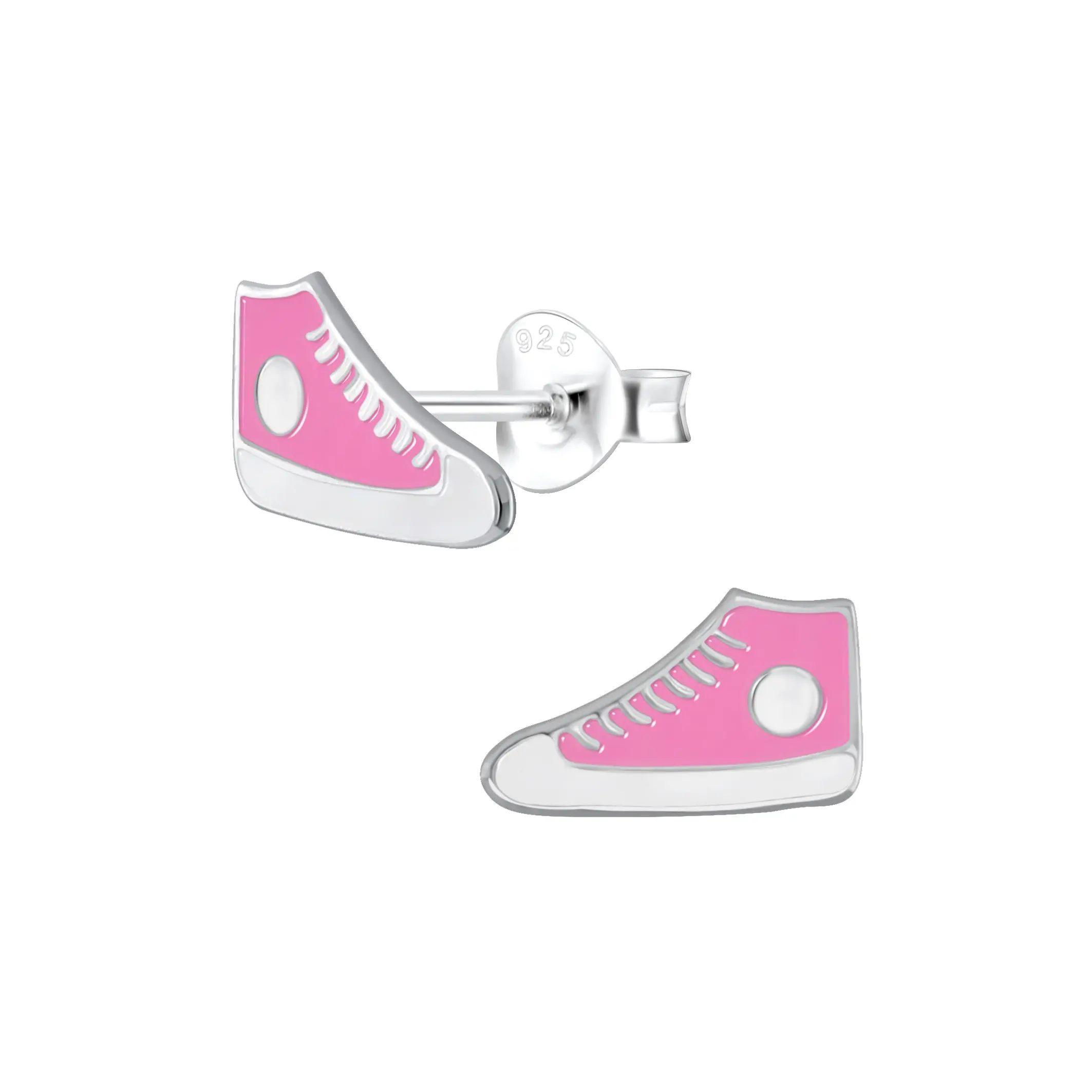 925 Silver Sneaker Earrings by Jewelry Wonders