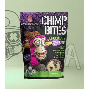 Chocolate Chip Raw Cookie Bites - Apocalyptic Ape #2674
