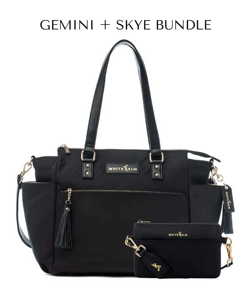 GEMINI + MATCHING SKYE SLING BAG