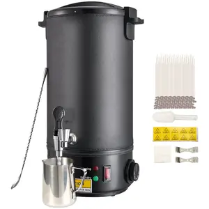 fathersdaygift VEVOR 10 L Wax Melter for Candle Making, Extra Large Electric Wax Melting Pot, with Easy Pour Spout and 9-level Temp Control, Easy Clean for Candle Soap Cream Beauty Bulk Production Business or Home