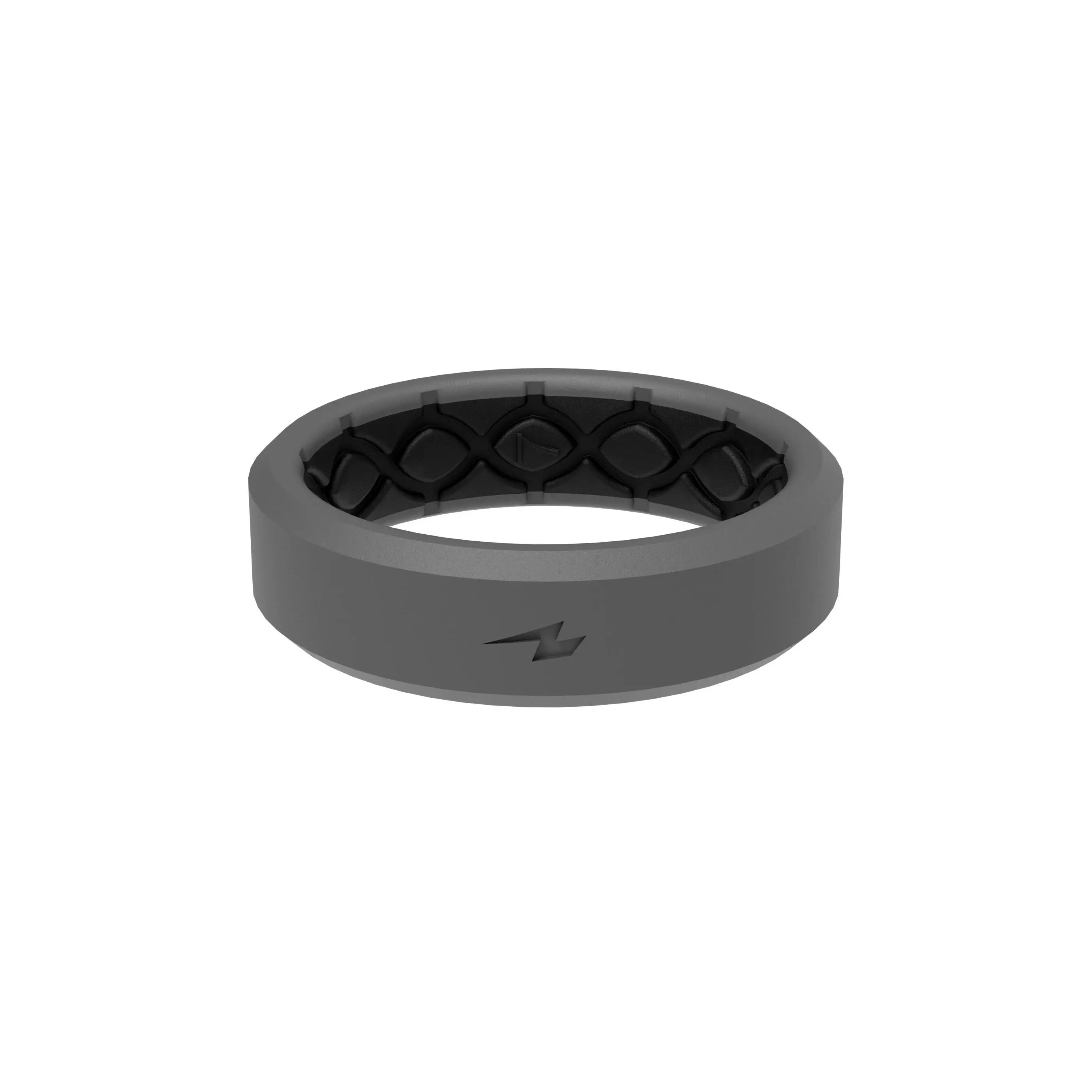 Zeus Storm Grey Thin Ring