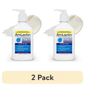 (2 Pack) Amlactin Itensive Healing Body Lotion for Dry Skin, 7.9 Oz Advantice Health