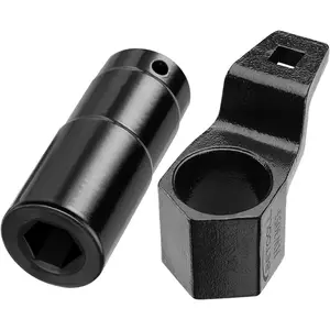 19 mm Harmonic Balancer Socket & 50mm Crankshaft Crank Pulley Wrench Holder Tool Removal Holding Spanner kit Compatible with Honda and Acura Engines