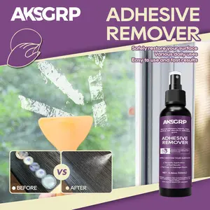 Powerful Adhesive Remover Spray – Removes Stickers, Glue, Tape Residue & Labels for Car, Glass & Home Use No Scrubbing Needed Quick Detailing Metal