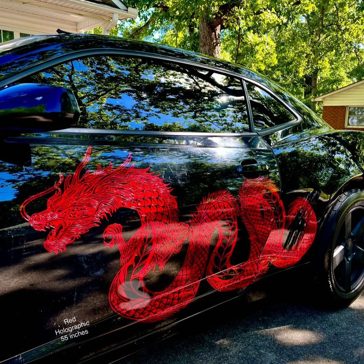 Dragon Decal for Car, Trucks, SUV, Glass Doors, and Walls vehicle decoration