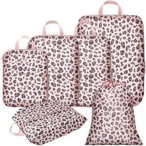 Compression Packing Cubes for Suitcases - Travel Bags Luggage Organizers Travel Essentials Compression Cubes for Carry on Suitcases