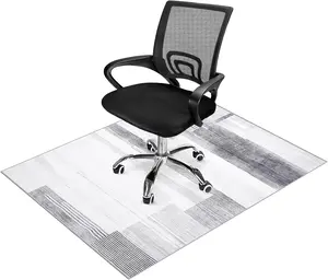 Office Chair Mat, Chair Mat for Hard Floors 48 x 60 Inches, Modern Desk Chair Mat, Floor Mat for Office Chair Low Pile, Non Slip Mat for Under Desk Hardwood Floor, Computer Chair Mat for Hardwood