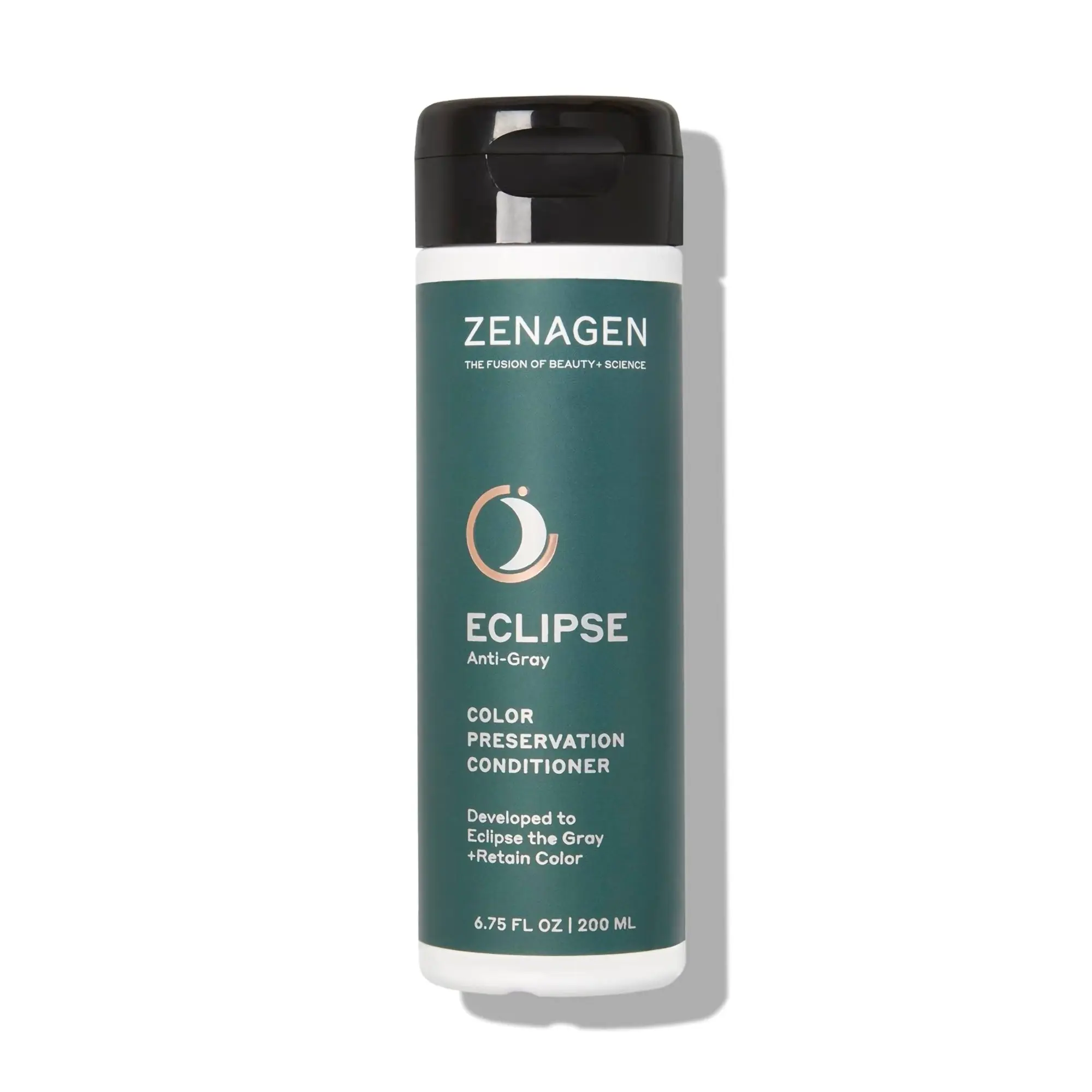Zenagen Eclipse Anti-Gray Color Preservation Conditioner, Vegan & Sulfate-Free Anti-Aging Haircare Cream for All Hair Types, Moisture, Daily, Gluten Free, Creamy, Hair Glow, Liquid